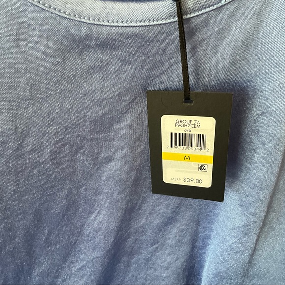 NWT DKNY PERIWINKLE TANK TOP SIZE MEDIUM - Picture 2 of 3